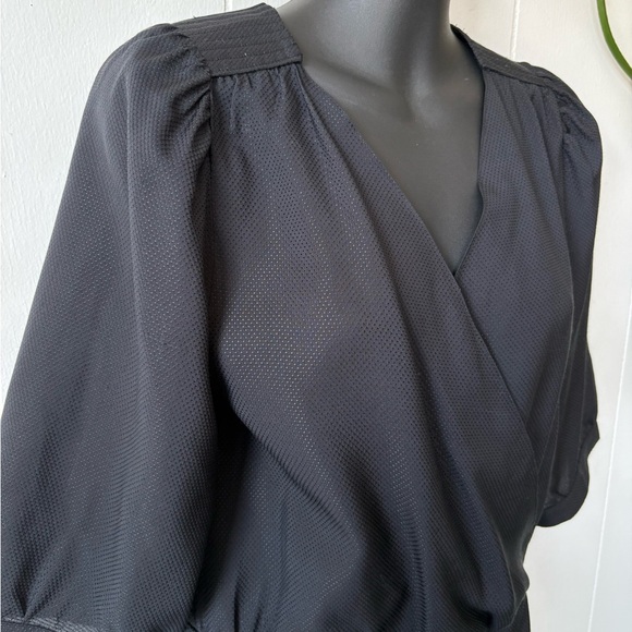 Sessun Silk Black Dress | Size Small - Picture 6 of 6